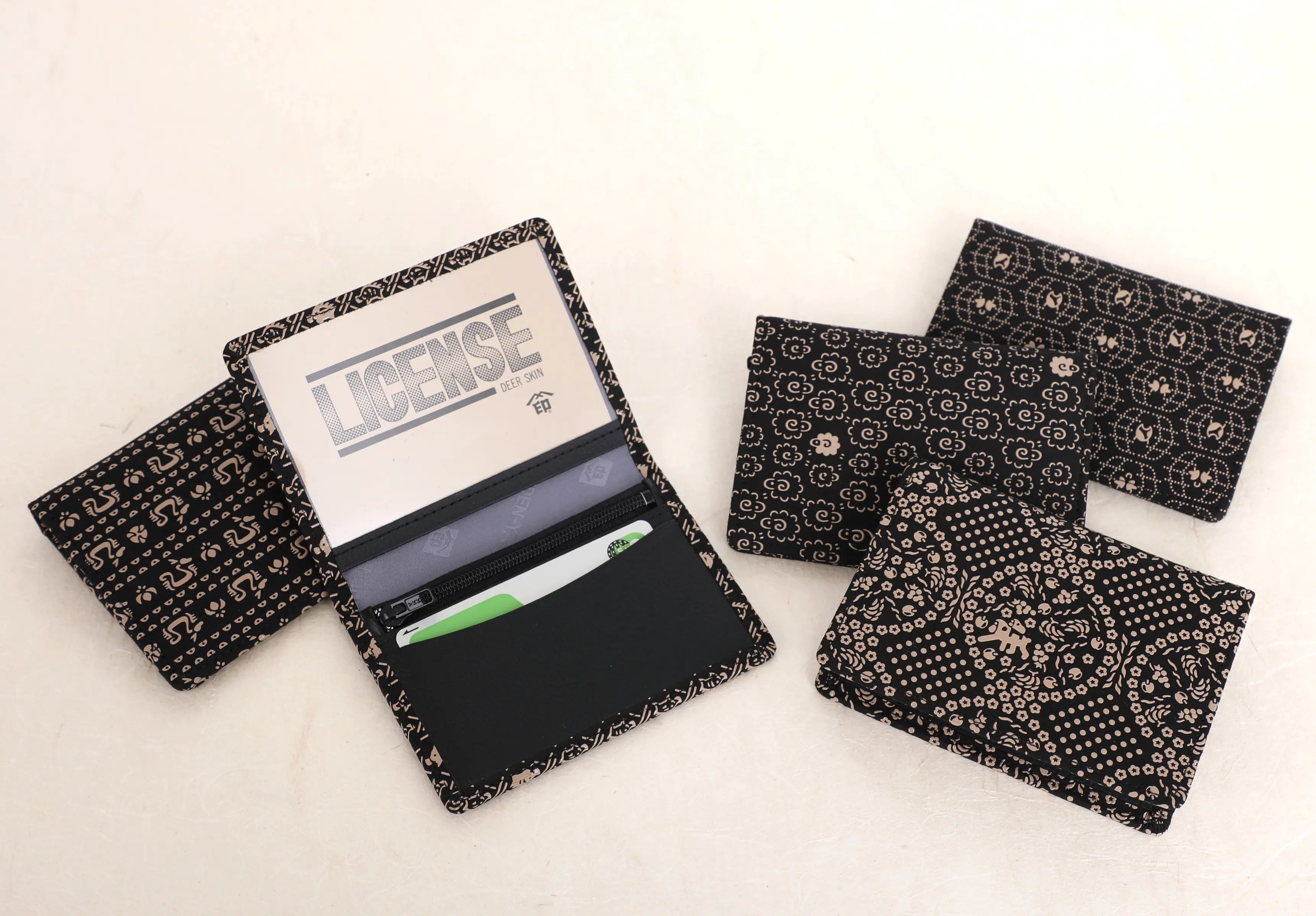 2504 Card Case - Japanese Zodiac Inden