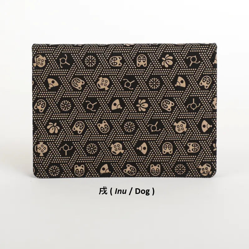 2504 Card Case - Japanese Zodiac Inden