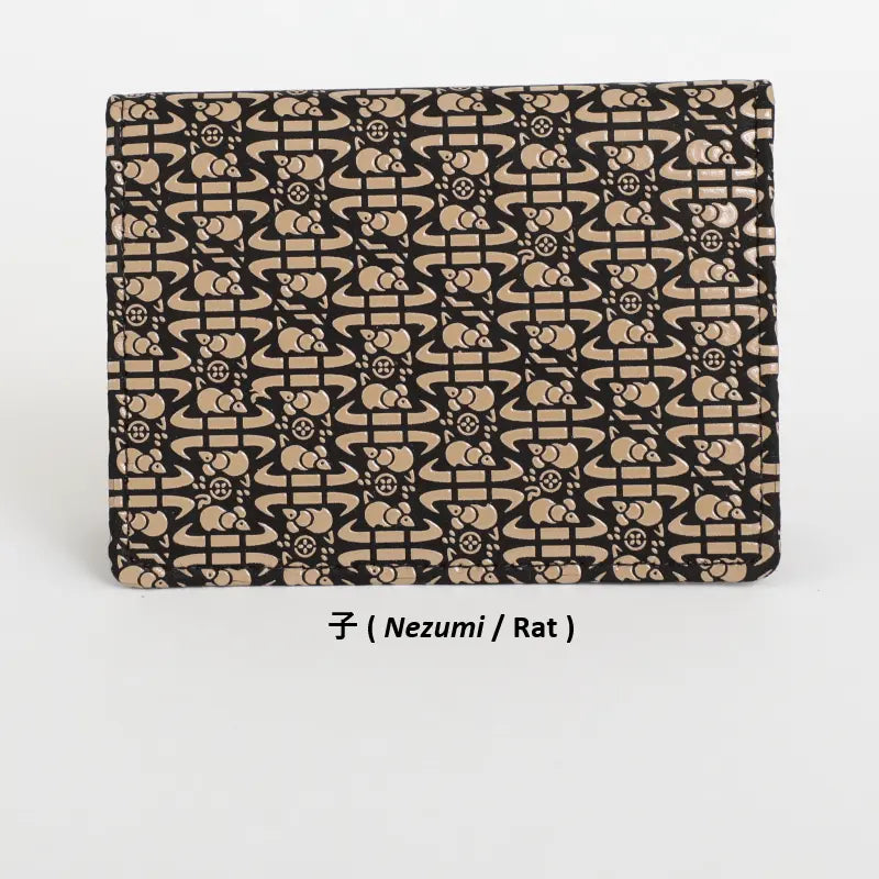 2504 Card Case - Japanese Zodiac Inden