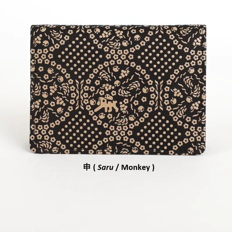 2504 Card Case - Japanese Zodiac Inden