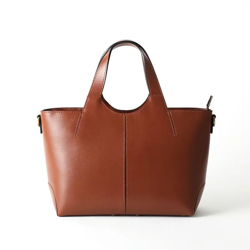 Two Piece Leather Tote Bag S