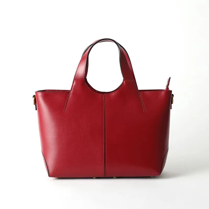 Two Piece Leather Tote Bag S