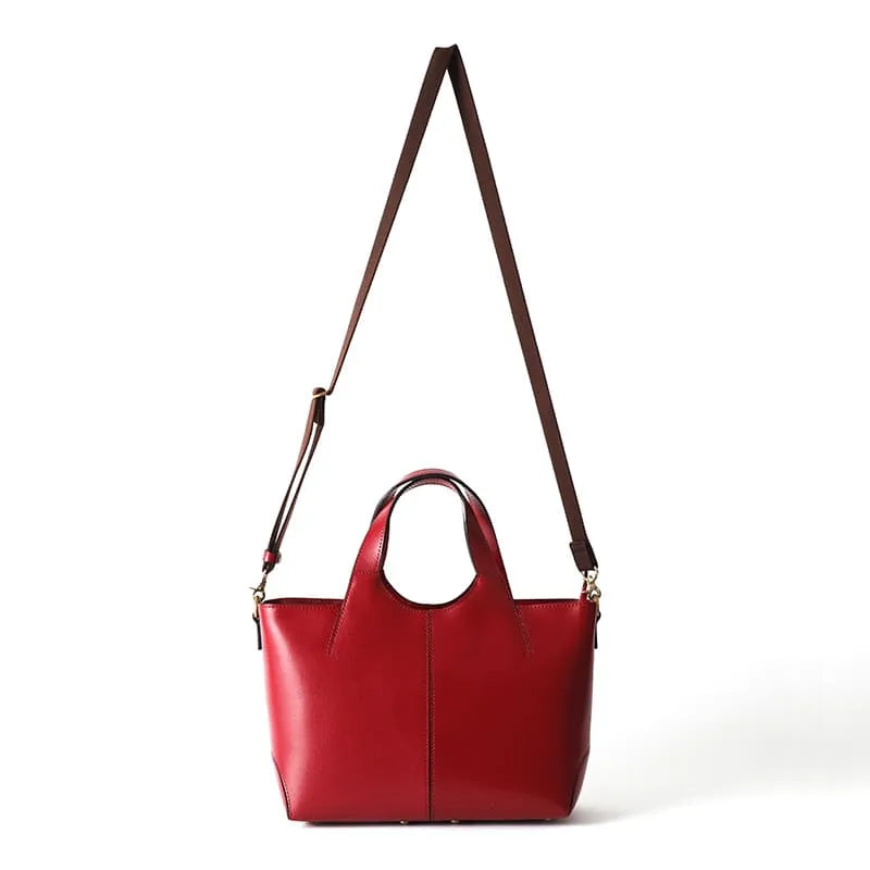 Two Piece Leather Tote Bag S