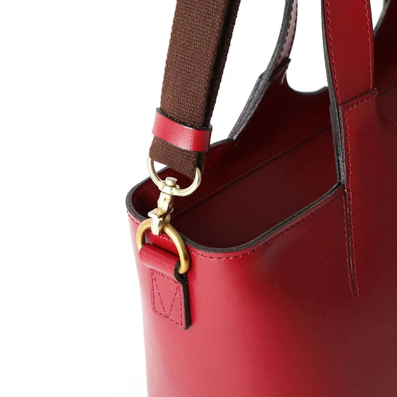 Two Piece Leather Tote Bag S