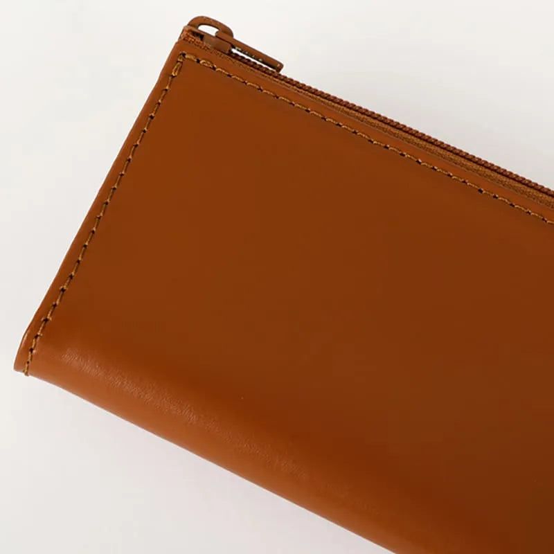 Randoseru leather goods series Compact wallet