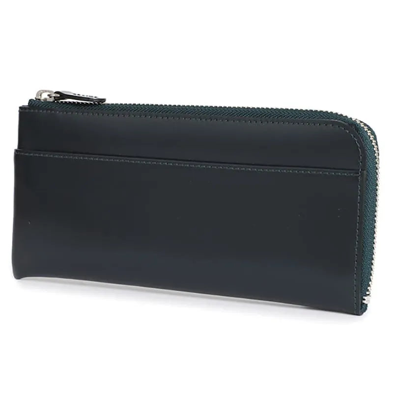 Randoseru leather goods series Half-round zipper wallet