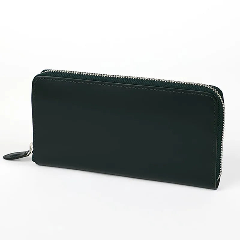 Randoseru leather goods series Round zipper wallet