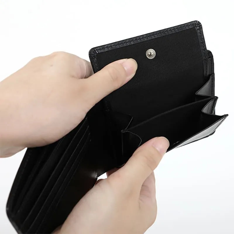 Randoseru leather goods series Bifold wallet