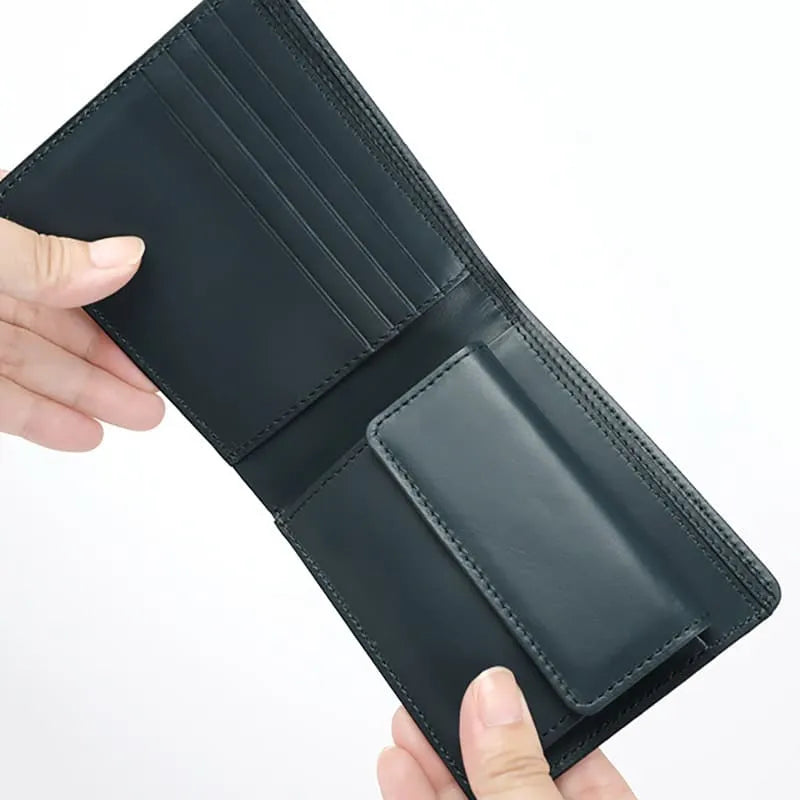 Randoseru leather goods series Bifold wallet