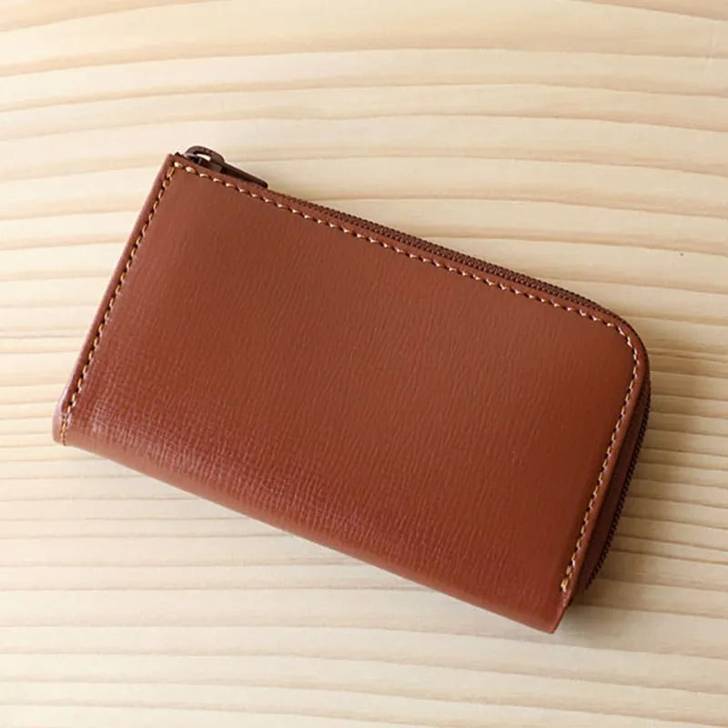 Randoseru leather goods series Compact wallet