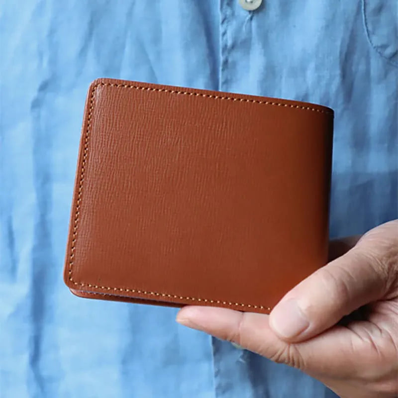 Randoseru leather goods series Bifold wallet