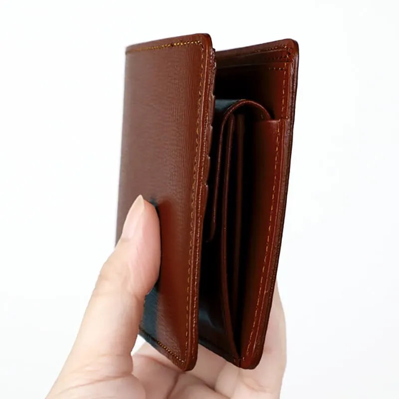 Randoseru leather goods series Bifold wallet