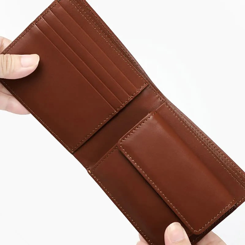 Randoseru leather goods series Bifold wallet