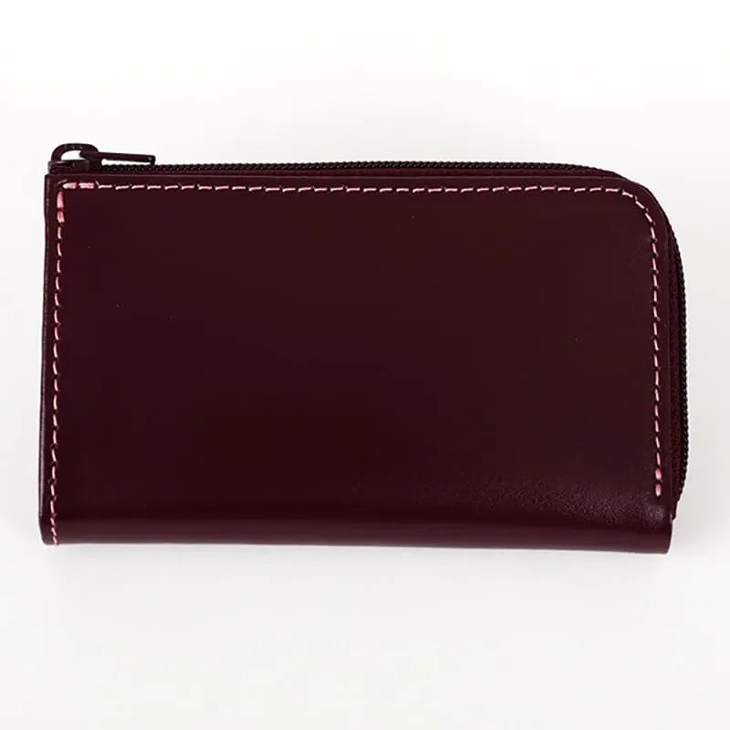 Randoseru leather goods series Compact wallet