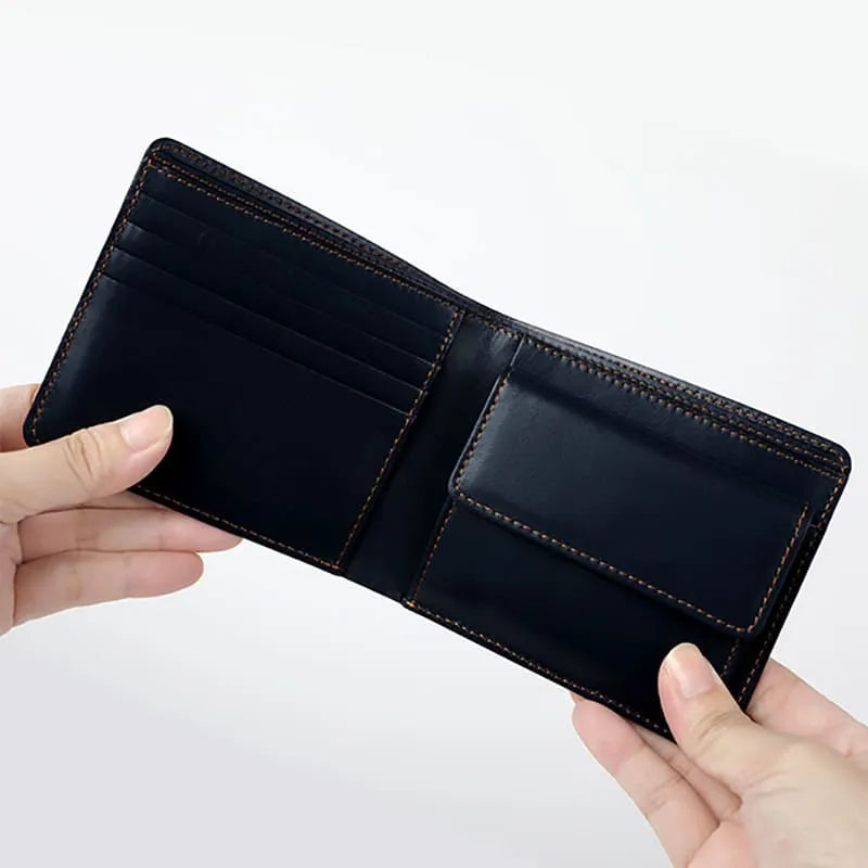 Randoseru leather goods series Bifold wallet