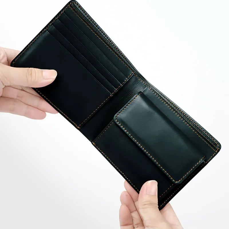 Randoseru leather goods series Bifold wallet