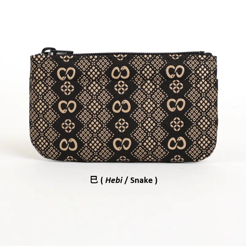 1002 Change Purse - Japanese Zodiac Inden